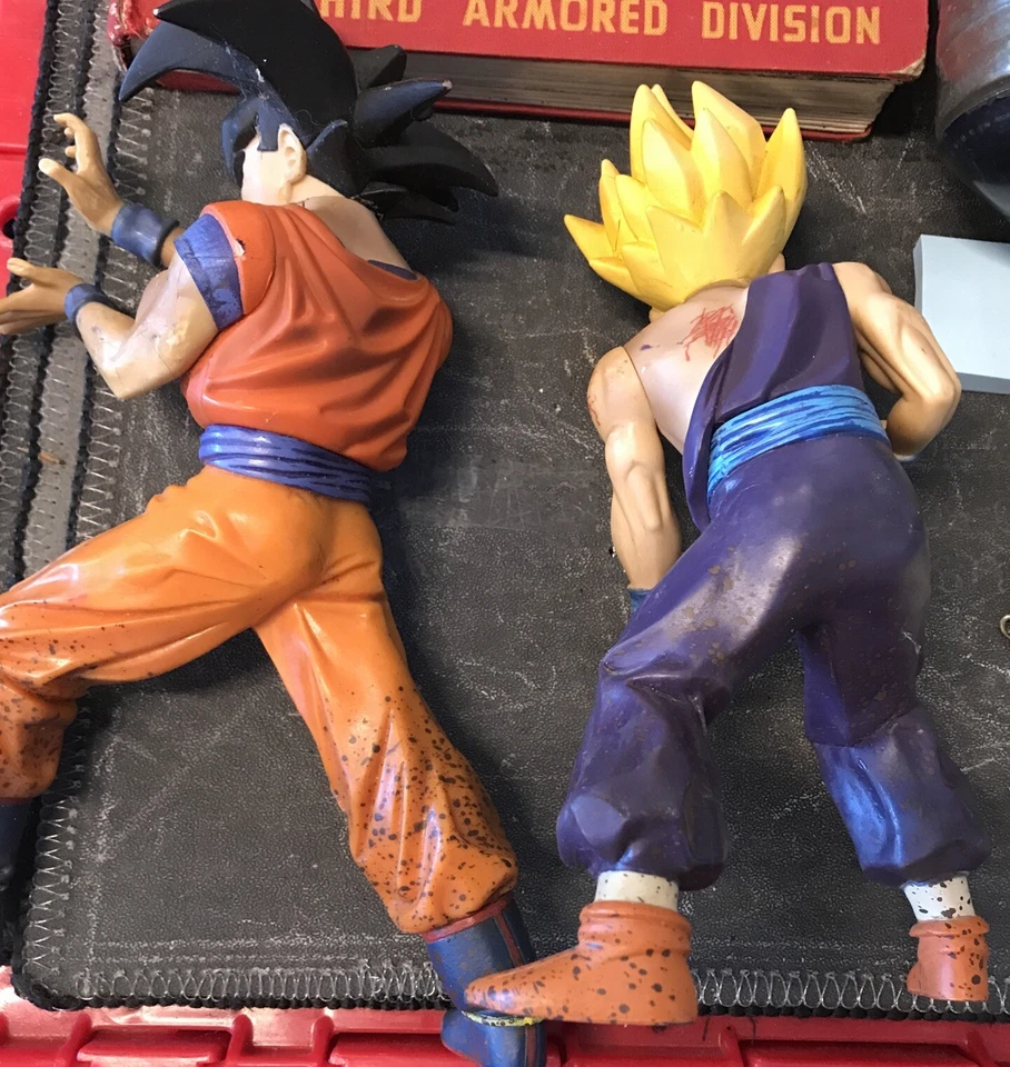 Figuras de acción Dragon Ball Z Goku & Gohan Edición Coleccionista (M) Foto 2 de 4