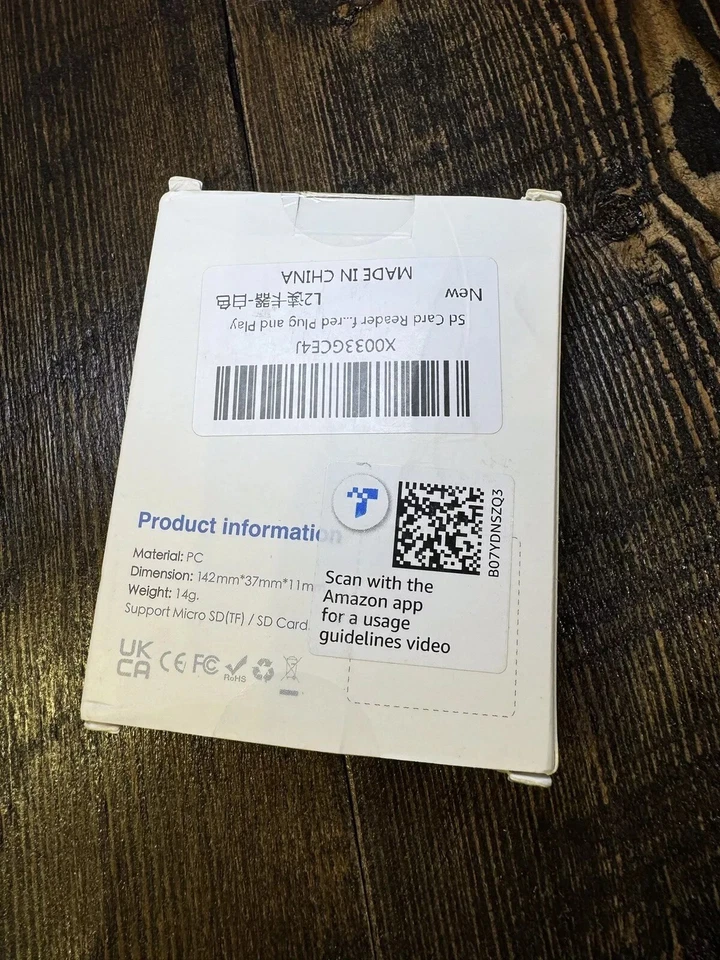 TF SD Dual Card Adapter Camera Reader for iPad iPhone Camera Micro SD - Image 4 of 4