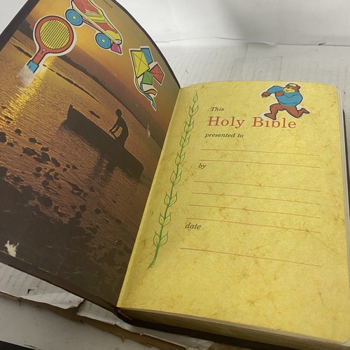 Heilige Bibel 1977 KJV Wörterbuch Konkordanz braun Leder roter Buchstabe Nelson wie besehen - Bild 5 von 11