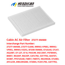 Cabin Air Filter For Nissan Sentra 2000-2006 1.8L 2.0L 2.5L 27277-4M400 CF1063