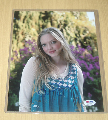 Amanda Seyfried 8x10 photo autograph PSA/DNA/COA | eBay
