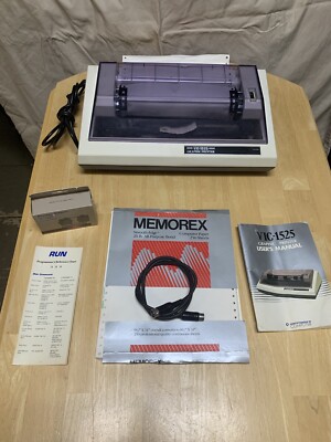 Commodore VIC-1525 Graphic Printer for Commodore Vic-20 & 64 Untested Powers On