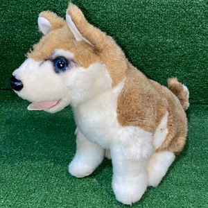 red husky plush
