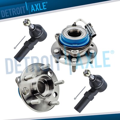 Front Wheel Bearing Hub Outer Tie Rod Kit for 1994 - 1996 Century Cutlass Ciera