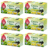 Teekanne - Green Tea Lemon - GrüNer Tee Mit Zitronengeschmack - 6 X 20 Teebeutel