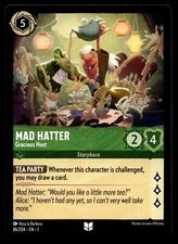 Disney Lorcana TCG The First Chapter  86/204 Mad Hatter Gracious Host Uncommon