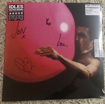 Idles Ultra Mono Ltd Vortex Vinyl Signed By Full Band New & Sealed