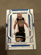2024 National Treasures WWE Santos Escobar Relic /99