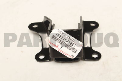 1231131021 Genuine Toyota BRACKET, ENGINE MOUNTING, FRONT NO.1 RH