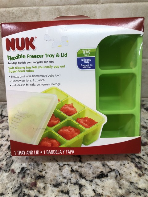nuk silicone freezer tray