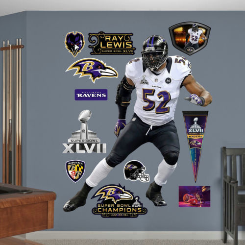 RAY LEWIS Super Bowl XLVII 5'4
