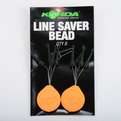 Korda Line Safer Bead   8 Perlen für Karpfenmontagen, beschwerte Perlen für Rigs