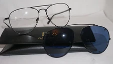 Linda Farrow Krisvanassche Sunglasses New Clip On KVA/89/2 57 16 140