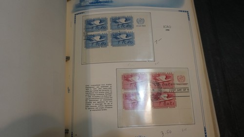United Nations collection of Plate blocks Inscription in huge album MNH stamps - Picture 18 of 24