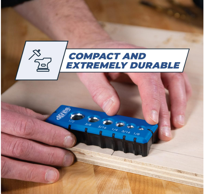 KDG6000 Drilling Guide Portable Drill Guide 6 Hardened Drill