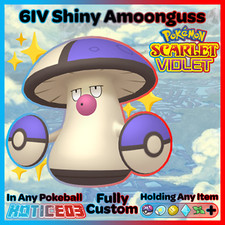 ✨ Shiny Amoonguss 6IV ✨ Pokemon Scarlet & Violet 🚀 Fast 🚀