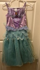Disney Store PRINCESS ARIEL Little Mermaid Dress Up Costume Sz 10