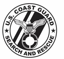 US Coast Guard Sticker Decal M719