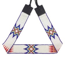 Western Seed Beaded Hat Band Fit Cowboy Hatband South West Multi Color Hat Band