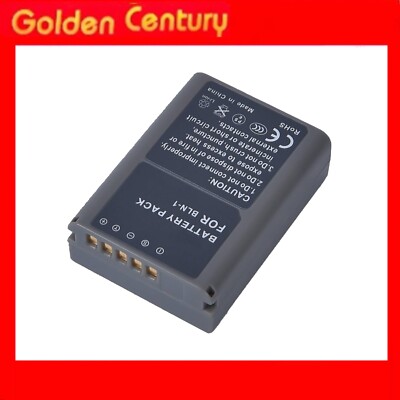 TWO 2X Batteries BLN-1 Charger For Olympus DSLR E-P5 PEN OM-D E-M5 OM-D E-M1 - Foto 4