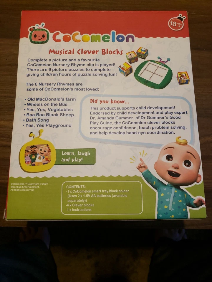 Bloques inteligentes musicales CocoMelon Foto 2 de 2