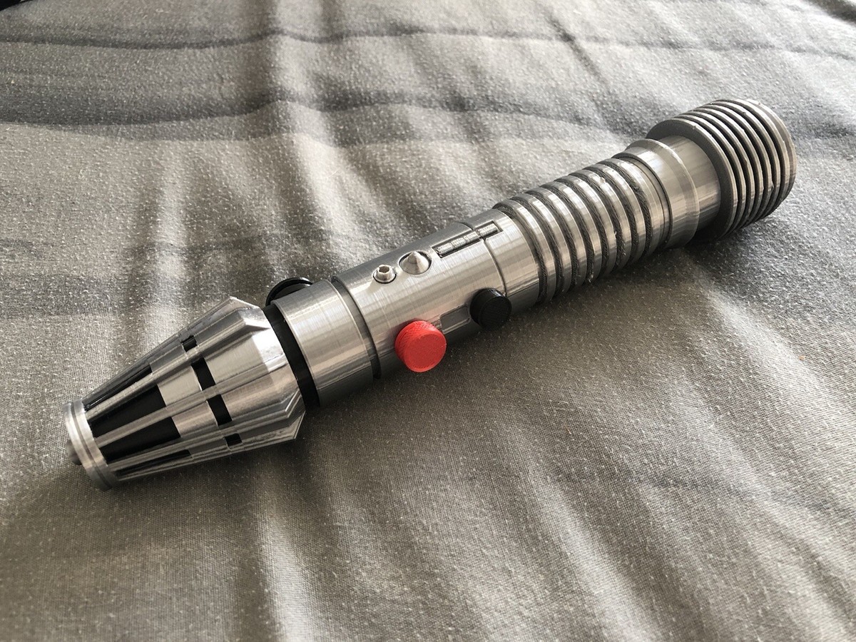 Star Wars Plo Koon's Lightsaber Screen Accurate 3D Printed Replica