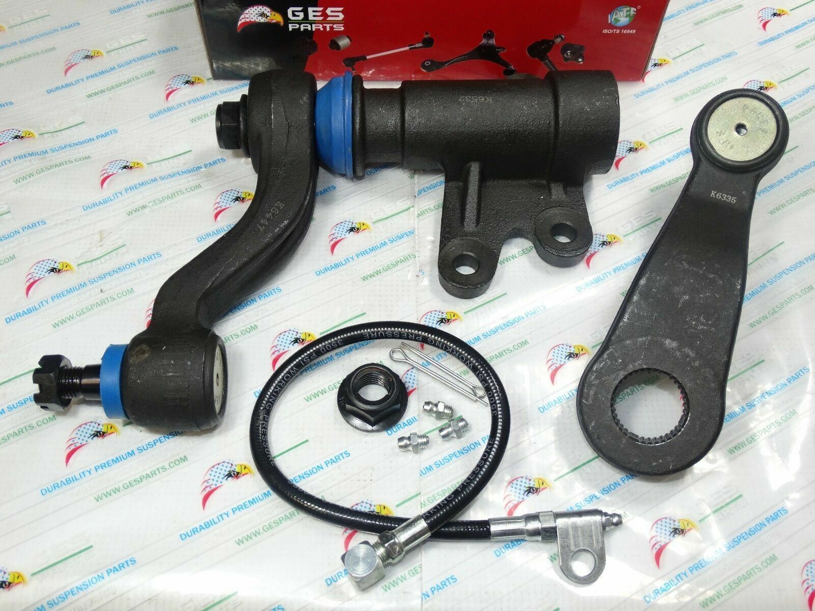 3 Idler Pitman Arms & Bracket Fits Chevy GMC C1500 K1500 C2500 K2500