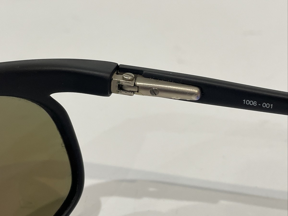 Revo 1006-001 H2O Vintage Sunglasses France Made Black Matte View 4