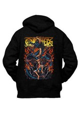 Felpa con Cappuccio Monkey D Luffy Rubber One Piece Anime Uomo Donna Bambino