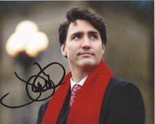 JUSTIN TRUDEAU CANADA PRIME MINISTER Autographed  8x10 Photo Reprint