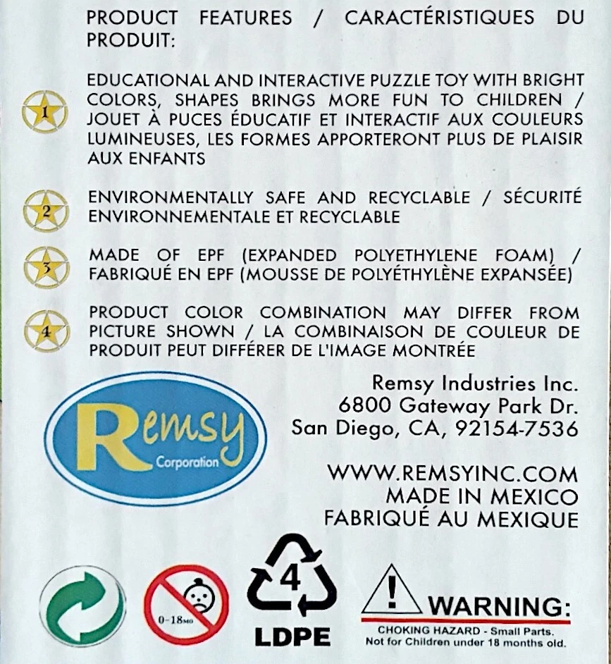 Niños Hobby Espuma Mecedor Caballo Divertido Rompecabezas Niños Suave Duradero Cómodo Foto 2 de 3