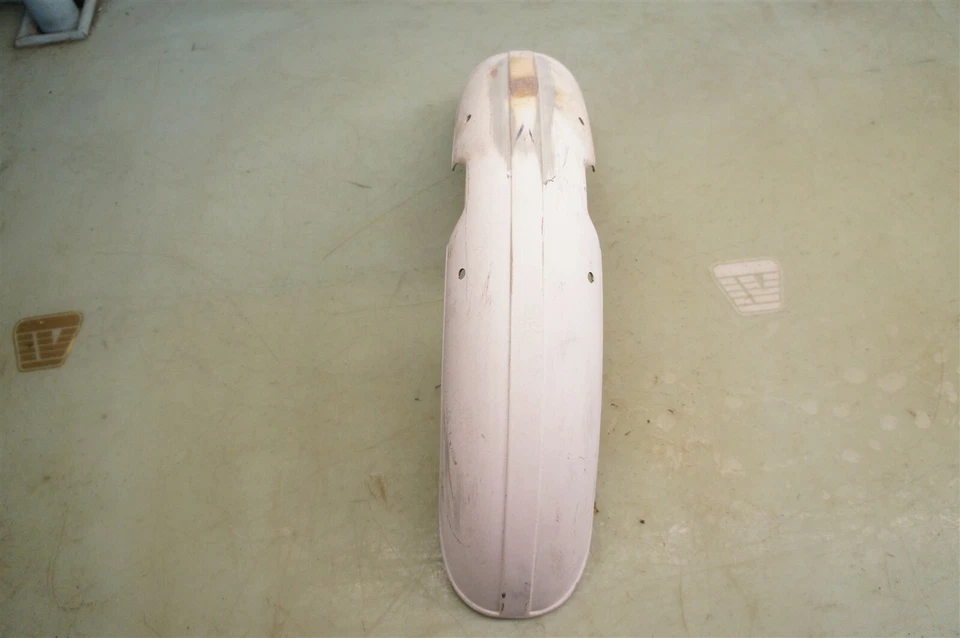 BMW Airhead FRONT Fender R45 R60 R65 R75 R80 R90 R100 WHITE 3 *2258  - Imagem 3 de 4