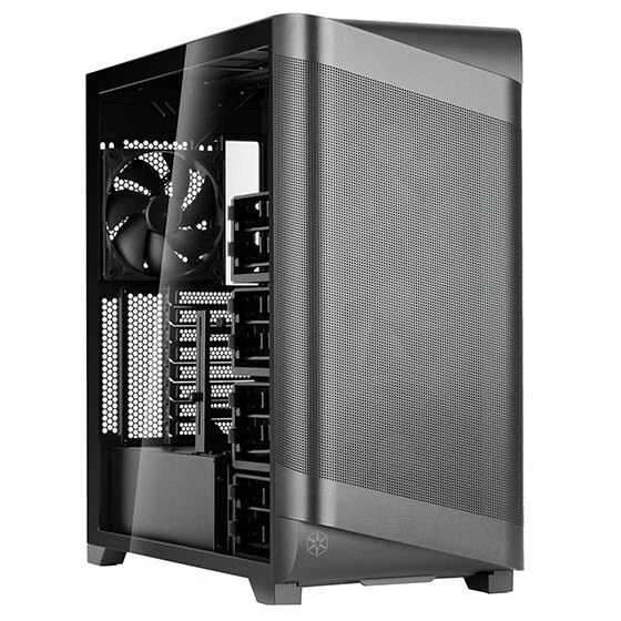 Silverstone SST-SEA2Y-BG (Black) SETA A2 ATX Mid Tower Case - Image 2 of 4
