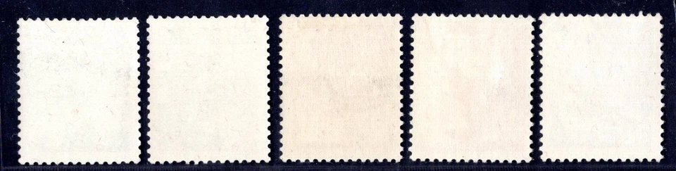 LIECHTENSTEIN 1934 AIR MAIL SET SC. #C9-C13 MINT NEVER HINGED VERY FINE - Image 2 of 2