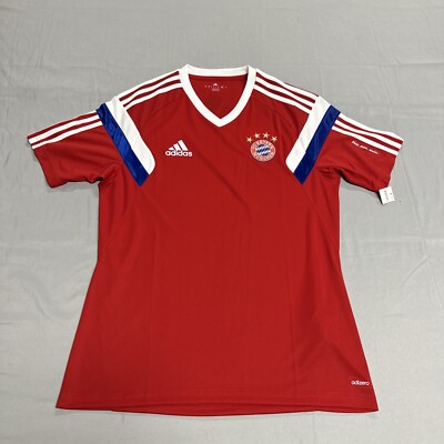 FC BAYERN MUNCHEN ADIDAS Jersey Medium red MIA SAN MIA climacool