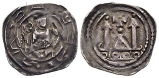 FITZ RDR ÖSTERREICH FRIESACHER PFENNIG ERIACENSIS 19mm 1 23g SILBER ±QQQ1968