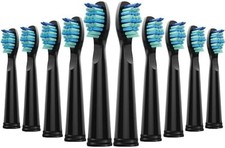 10 Pack Toothbrush Replacement Heads Compatible with Fairywill FW-507/508/515/55