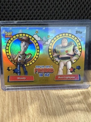 2025 Topps 30 Years of Toy Story Woody/Buzz You've Got A Friend in Me YGF1 31/50