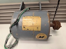 Dexter T600 T900 Front Load Washer Motor 3PH, P/N: 9376-298-001 USED