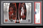 2005-06 Upper Deck #LJMJ5 Michael Jordan, LeBron James PSA 9 Mint