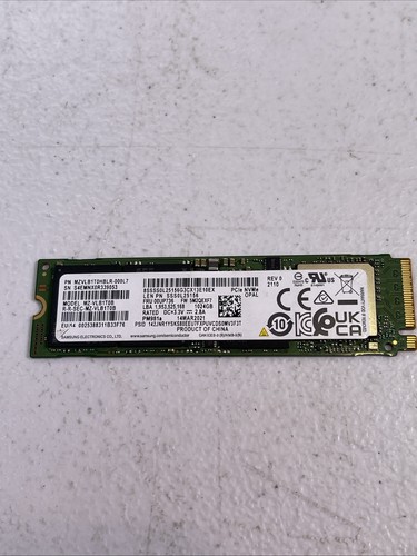 Samsung 1TB M.2 NVMe SSD PCIe OPAL MZVLB1T0HBLR-000L7 (Model: MZ-VLB1T0B) !READ!