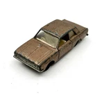 Vintage 1968 Matchbox Lesney Champagne FORD CORTINA Car #25 Doors Open/Hitch