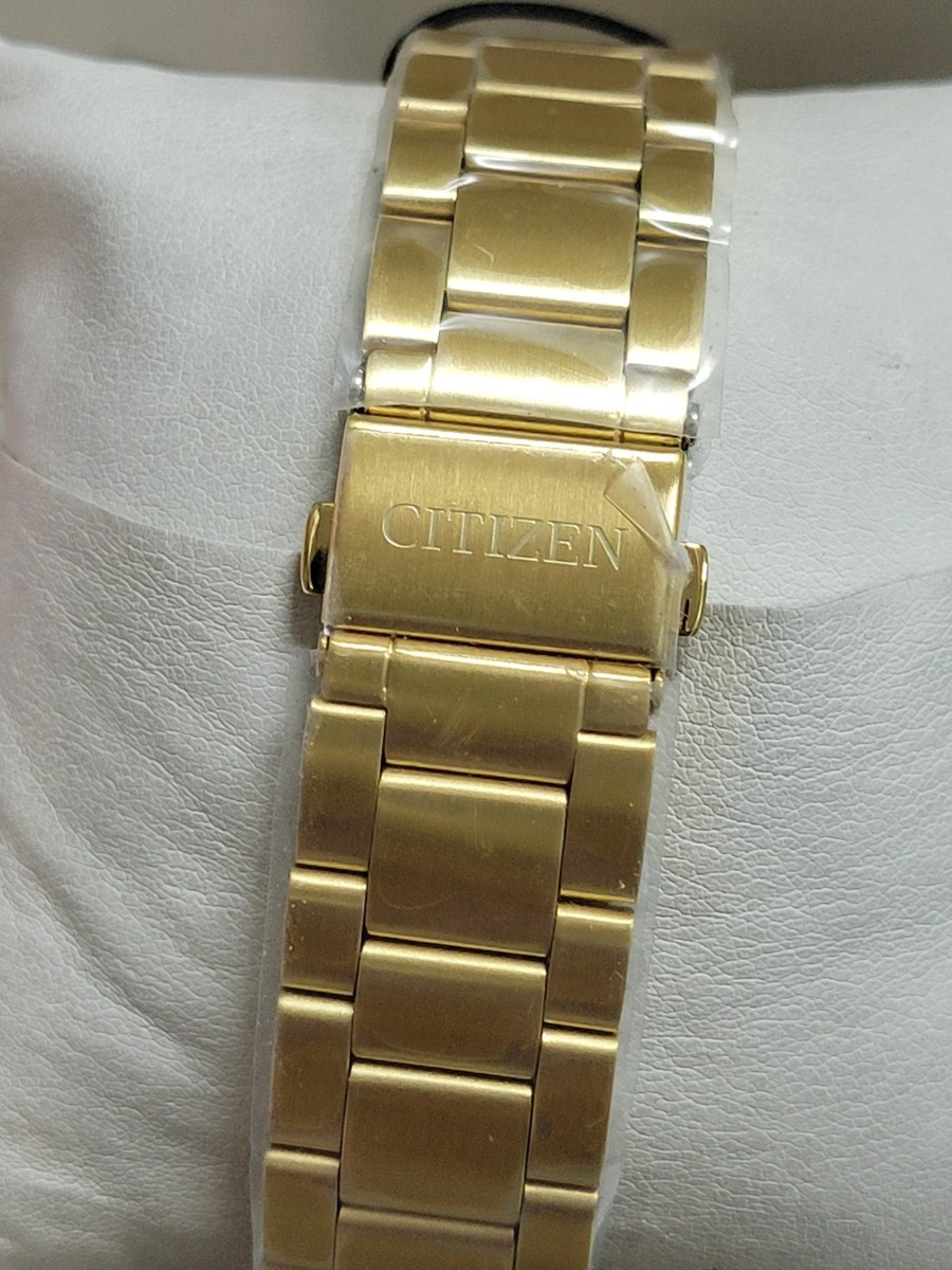 Citizen Men's Quartz Calendar Gold Stainless Steel Watch 42 Citizen Men's Quartz Calendar Gold Stainless Steel Watch 42