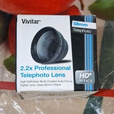 Vivitar 2.2x 58mm Professional Telephoto Conversion Lens, HD4 Optics