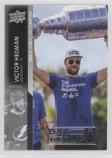 2021-22 Upper Deck Series 2 Day with the Cup Victor Hedman #DC-3 zy1