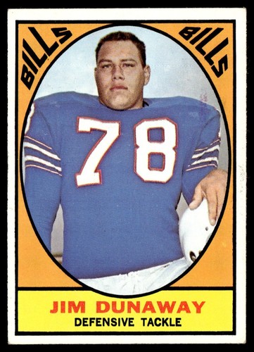 Jim Dunaway #21 1967 Topps card