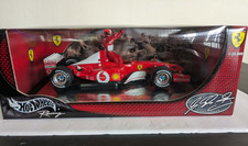 Michael Schumacher 5x WC 2002 Hot Wheels Ferrari 1/18 F2002 #1 SEALED BOX