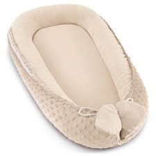 Baby Lounger - Infant Lounger Pillow for Newborn 0-24 Months, Soft, Beige