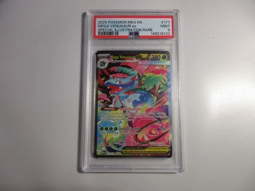 PSA 9 Mega Venusaur EX Special Illustration Rare Mega Evolution