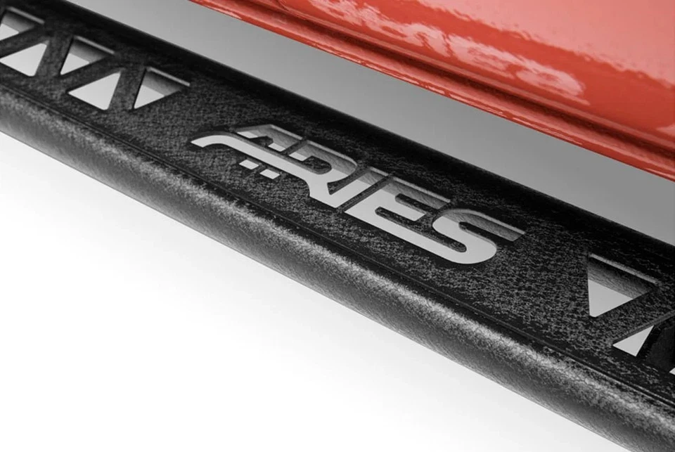 For Toyota 4Runner 2010-2021 Aries 3" Black Rocker Steps - Image 2 of 4